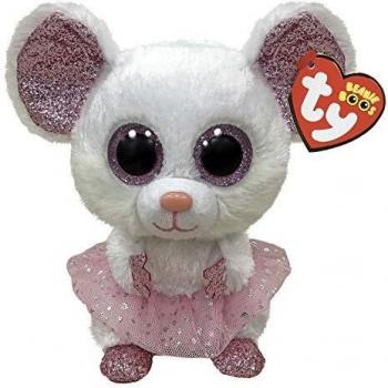 Peluche Beanie Boo Nina Ratita 15Cm