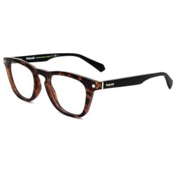 Polaroid Women's Stylish Eyeglasses Frame PLD-D434, Brown, Size 48 MM