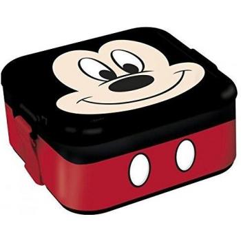 Mickey Mouse Fiambrera bento Character, Multicolor, Mediano
