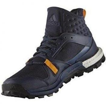 adidas Supernova Riot M Zapatillas de running, Hombre, Negro / Azul / Naranja, 43 1/3