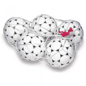 Rucanor 13147-12 - Malla para 5 balones, color blanco
