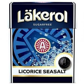 Cloetta Lakerol Licorice Seasalt pastillas 1 Caja of 25g