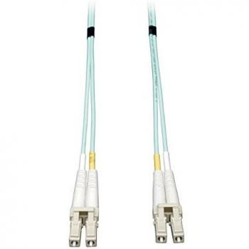 Cable de Fibra Óptica Tripp Lite Dúplex Multimodo 50/125 LC-LC, 12M, OFNR Naranja