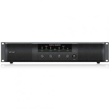 BEHRINGER NX4-6000 Etapa de Potencia de 6000W, 4 Canales con Compensación Automática de Impedancia