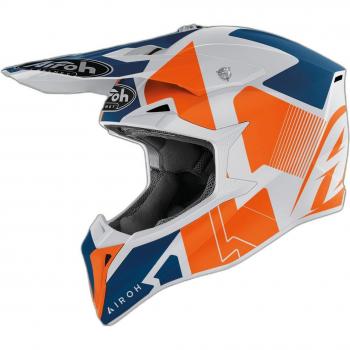Airoh Wraap Raze Casco de Cross Naranja XS