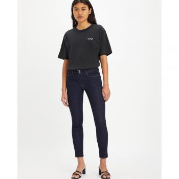 Levi's - Vaquero de mujer 711™ Skinny con botón doble