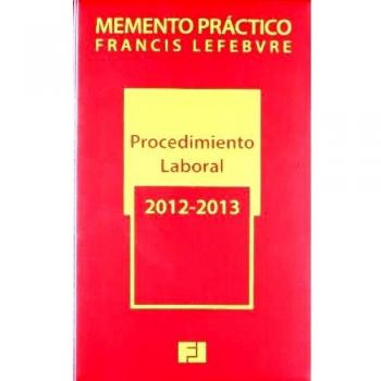 Memento práctico Procedimiento Laboral 2012-2013