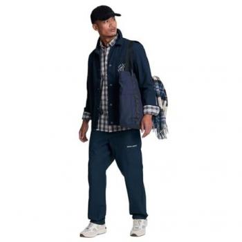 Lyle & Scott Men's Navy Tapered Fatigue Pants - Size 32