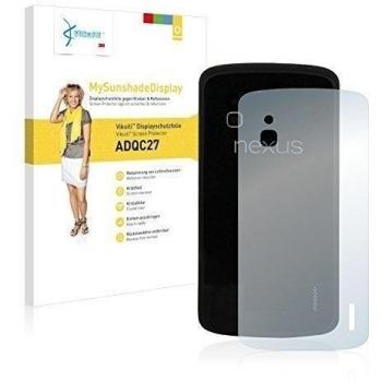 Vikuiti MySunshadeDisplay protector de pantalla ADQC27 de 3M para Google Nexus 4 Trasero