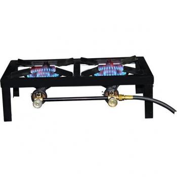 MR HEATER F235830 30000 BTU Base Camp 2 Burner Angle Iron Stove