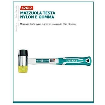 Maza cabeza nylon y goma 40 mm TOTAL by INECO