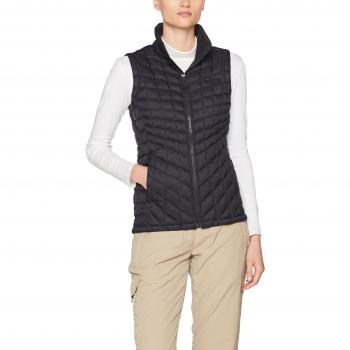 The North Face W Thermoball Vest Chaleco, Mujer, TNF Black Matte, L