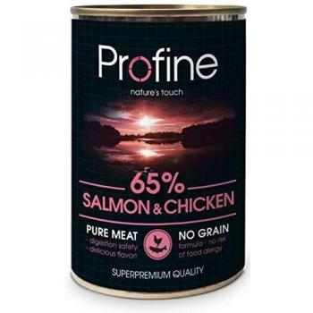 Profine latas Salmón y Pollo 6x400gr