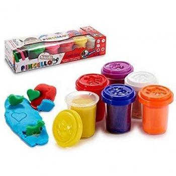 Pincello-Juego de Plastilina 12 Piezas Ideal para Niños