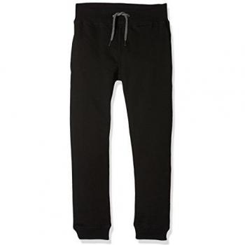 Name it Boys' Solid Color Jogging Trousers - Black Regular Fit