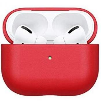 Fooyin Handmade Series Funda de Cuero para AirPods Pro, Protección Cover