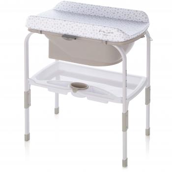Jane  - Bañera cambiador jané flip estrellas beige