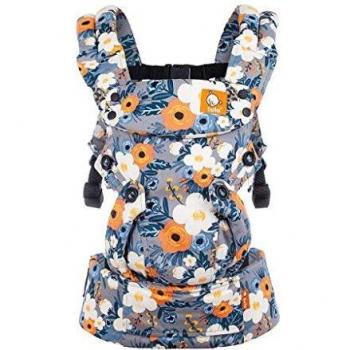 Tula explore TBCA6F60 French Marigold - Portabebés ergonómico y ajustable con posición frontal Hacia Fuera Diseñado para Crecer con Tu bebé de 3, 2 a 20, 4 kg sin necesidad de un cojín bebé
