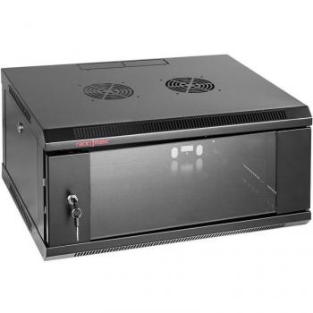 Armario Rack Mural 19 4U 600x450x280mm Negro de RackMatic