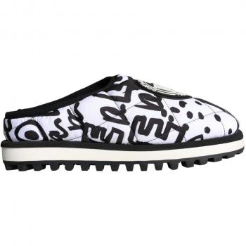 Dolce & Gabbana Black Quilted Logo Slides Sandals for Men, Size 11 US (EU44)