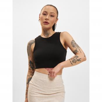 Top de Only - Onlvilma S/L Cropped Tank Top JRS NOOS - Negro