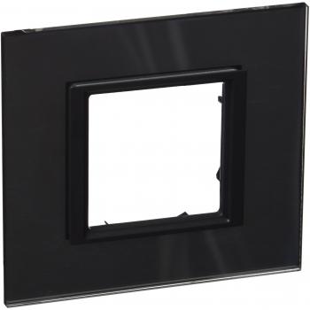 Schneider Electric MGU68.002.7C1 Marco Class 1 Elemento, Espejo Negro