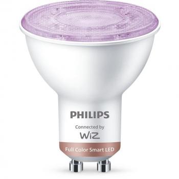 Bombilla inteligente - Philips Smart LED Foco 50 W PAR16 GU10 x3, 3 unidades, Full Color
