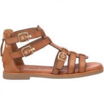 Sandalia Carmela 161397-01 Piel Camel de Mujer