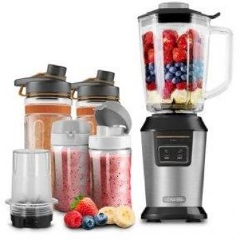 Batidora de Vaso Sencor 7570SS - 800 W - Color Plateado