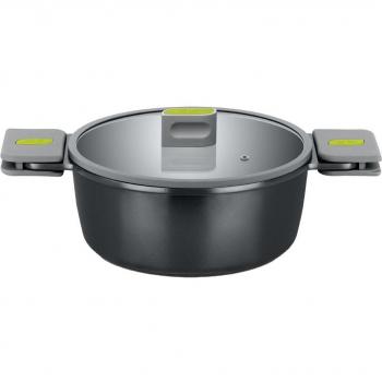Cacerola Alta de Aluminio Fundido Life, Ø 28 cm, Marca Bra
