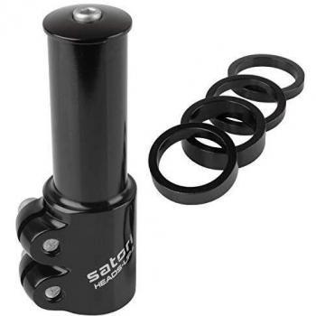 Satori Heads Up4 Adjustable Stem Riser Black