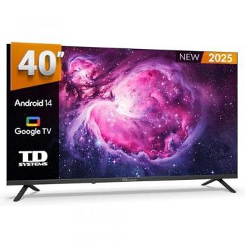 Smart TV 40 Pulgadas Full HD con Google Assistant y Android 14 - TD Systems PRIME40C21GLE