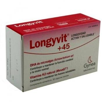 Gynea Longyvit Suplemento Nutricional 30 Cápsulas