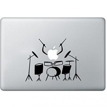 iLoveVinilo ILV0086-13 - Vinilo decorativo adhesivo para Apple MacBook, diseño tocando batería