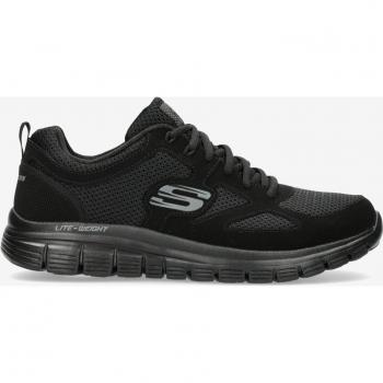 Zapatillas Skechers Burns Agoura Negro con Memory Foam