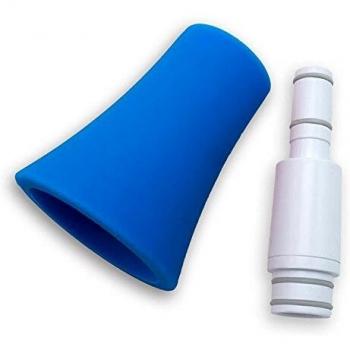 Nuvo Instrumental n515swbl blanco con azul guarnecido Estire la jsax Kit