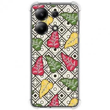 Funda Silicona Antigolpes Diseño Flores para Xiaomi Redmi Note 13 4G