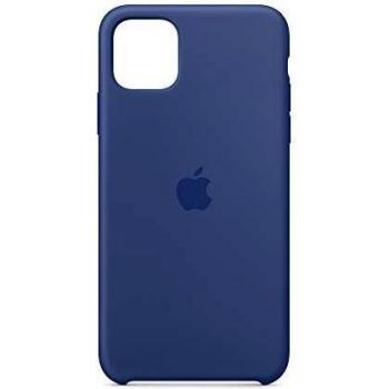 iPhone 11 Pro Max Silicone Case - Linen Blue