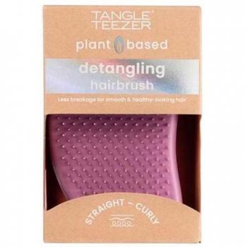 Tangle Teezer The Eco Brush Earthy Purple 1 pc - Easy combing brush for straight-to-wavy hair, made from plant-based materials