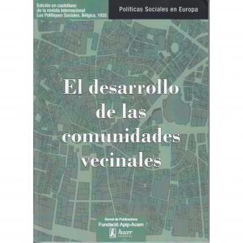 El desarrollo de las comunidades vecinales