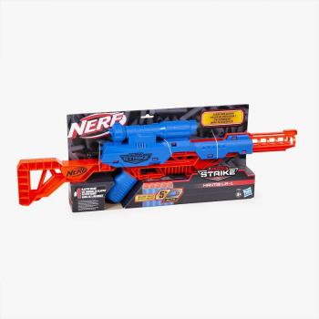 Nerf Alpha Strike Mantis LR-1 - Pistola de Juguete con Accesorios Amplificador G11