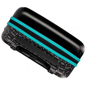 Real Madrid RM Leyenda Juego de Maletas, 69 cm, 113 Litros, Negro