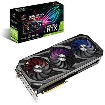 ASUS ROG Strix GeForce RTX 3080 Gaming 10GB GDDR6X PCIe 4.0, con 3 DisplayPort y 2 HDMI