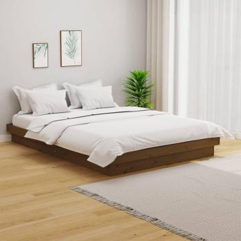 Cama de Madera Maciza Round 7 Honey 120x200 cm