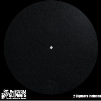 Dr. Suzuki 12 Black Mix Edition Slipmats Pair