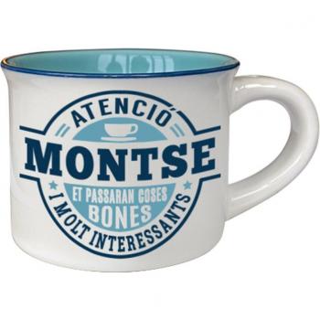 Taza de Café Espresso Personalizada Montse con Diseño Exclusivo