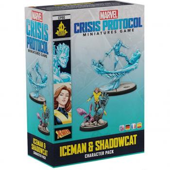 Juego de miniaturas MCP: Iceman & Shadowcat Atomic Mass Games