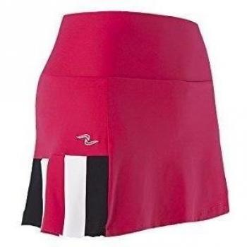 Naffta Tenis Padel - Falda-pantalón para mujer, color borgoña / negro, talla M