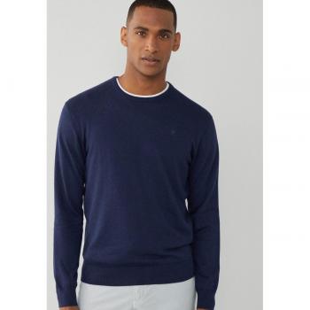 Jersey de hombre cuello redondo con logo bordado Hackett London