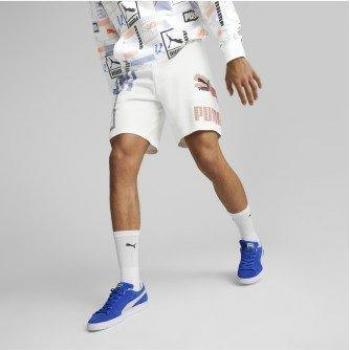 Short clásico Puma Gen 8 blanco para hombre con diseño atemporal